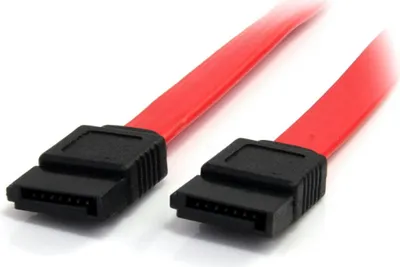 Produktbild von StarTech.com 30 cm SATA Serielles ATA-Kabel, 0,3 m, Buchse/Buchse, Rot, 12 g, 127 mm, 139 mm