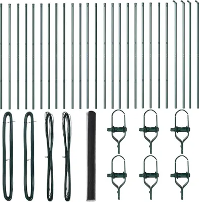 Produktbild von vidaXL Ground Fix Geschweißter Drahtzaun 50 x 1,6 m (B x H)
