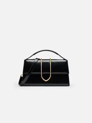 Produktbild von Jacquemus Tasche Uni Le Grand Bambino Schwarz Gold BAW00406BC18A01990