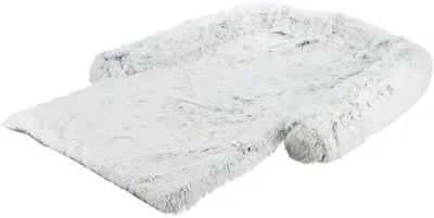 Produktbild von TRIXIE Polster-Schondecke Harvey, eckig, 80 x 130 cm, weiß-schwarz