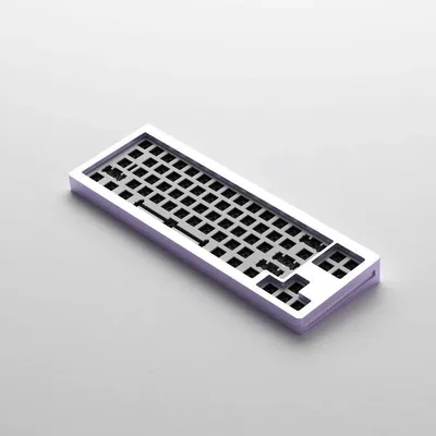 Produktbild von AKKO 6975351384427 MonsGeek M7 VIA Barebone Tastatur, 65%, RGB, Aluminium, lila