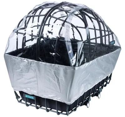 Image de PIEPER Housse de pluie "Luna" Pour panier pour animaux Luna, simple pour roue arrière