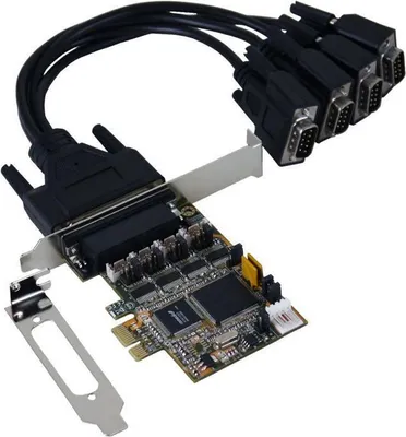 Produktbild von PCI-EXPRESS KARTE 4S SERIELL inkl.LowProfile Bügel