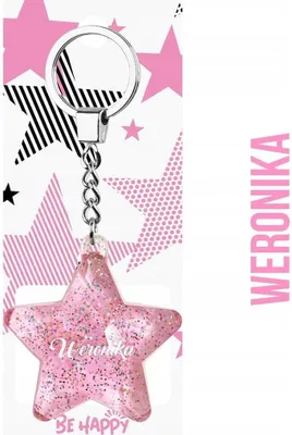 Obrázok produktu pre Kľúčenka Hviezda Weronika – Be-Happy Gifts
