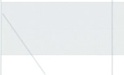 Produktbild von vidaXL Hexagonzaun Grün 1,4 x 50 m PVC