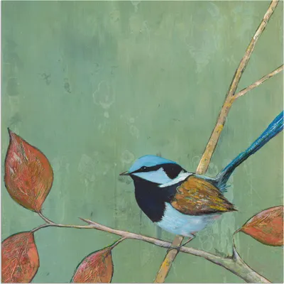 Produktbild von ARTland Wandbild Alu für Innen & Outdoor Ruhefluss I Größe: 40x40 cm
