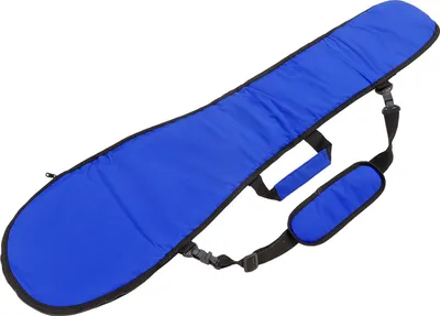 Image de Sac de transport de pagaies de canoë-kayak split, support de rangement de bateaux, couverture de sac pour l'aviron, le canotage, bleu
