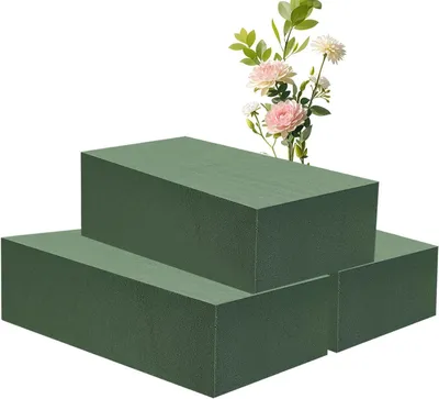 Obrázok produktu pre Aranžovacia hmota 3 kusy, 23x10.5x7 cm, pena, pre kvetinové aranžmány