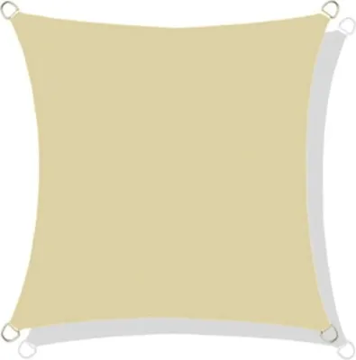 Produktbild von Wasserdichtes codura Sonnensegel 3x3 m beige