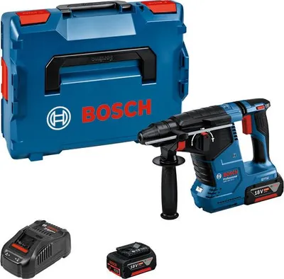 Produktbild von Akku-Bohrhammer mit SDS plus GBH 18V-24 C, 2 x Akku GBA 18V 5.0Ah in L-BOXX