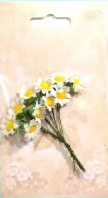 Produktbild von Papierblumen Gänseblümchen – 10er-Bündel