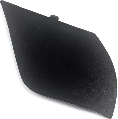 Image de Cache pour anneau de remorquage - Pare-chocs avant - Noir - Pour Tesla Modelx/ Model S (2016-2021)