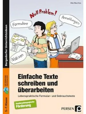 Immagine prodotto di Einfache Texte schreiben und überarbeiten