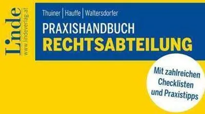 Obrázek produktu pro Praxishandbuch Rechtsabteilung