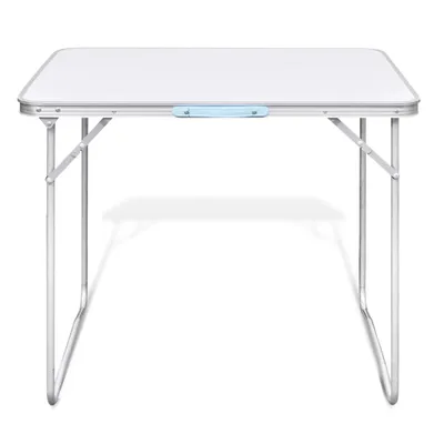 Produktbild von "2026 Aktion"Campingtisch zusammenklappbar mit Metallrahmen 80x60 cm DEMöbel 7371882
