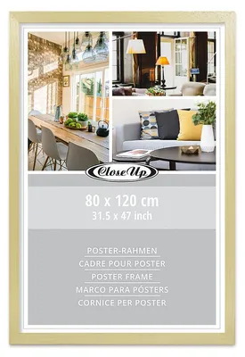Zdjęcie produktu dla Ramka na plakat 80 x 120 cm jasny buk