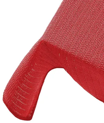 Imagen del producto de Mantel para mesa de jardín, 130 x 220 cm, resistente a la intemperie y antideslizante, color rojo