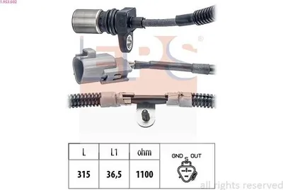 Produktbild von EPS 1.953.502 Kurbelwellensensor Impulsgeber für TOYOTA AURIS (NRE15, ZZE15, ADE15, ZRE15, NDE15)