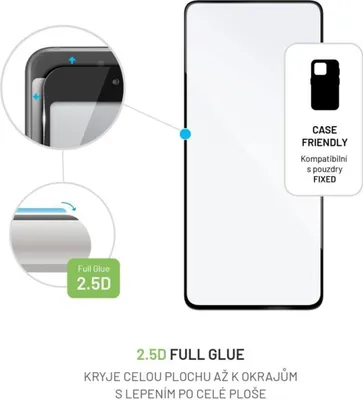 Obrázek produktu pro FIXED FullGlue pouzdro pro Xiaomi Redmi Note 12 Pro černé