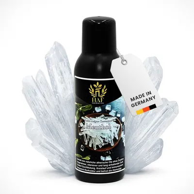 Produktbild von HAF Saunaaufguss Menthol 250 ml - Sauna Aufgussmittel - Saunaduft mit natürlichen ätherischen Ölen für intensiven & langhaltenden Duft