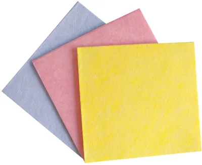 Immagine prodotto di HygoClean 31306 Mehrzwecktücher-Set Tetra farblich sortiert Viskose/PP/PES Sparpack 38 x 40 cm blau/rosa/gelb