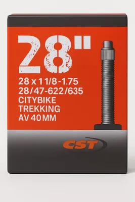 Zdjęcie produktu dla Dętka rowerowa CST 28x1 1/8-1.75" 28/47-622/635 AV40mm