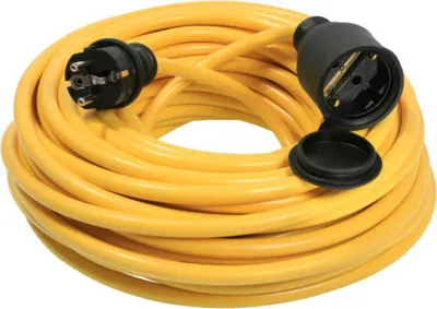 Produktbild von as-Schwabe Verlängerungskabel 25m Schuko Leitung 230V 16A 3G2,5 Gelb IP44
