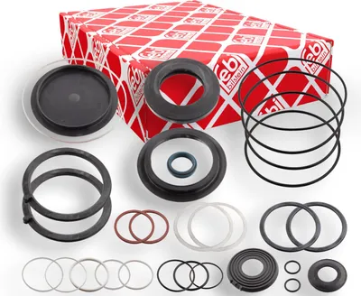 Produktbild von FEBI BILSTEIN Dichtungssatz Lenkgetriebe 104374 für RENAULT TRUCKS Maxter 0,130kg