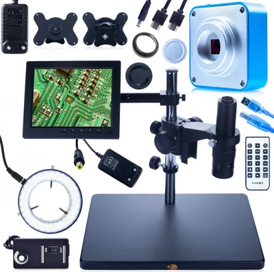 Zdjęcie produktu dla Rosfix Mikroskop cyfrowy Earth Pro MCEP-0.5X + Wyświetlacz 8 cali+Uchwyt +Regulowany Oświetlacz 56xLED+Scorpius PRO KMSP-HDMI-USBI Planets PRO