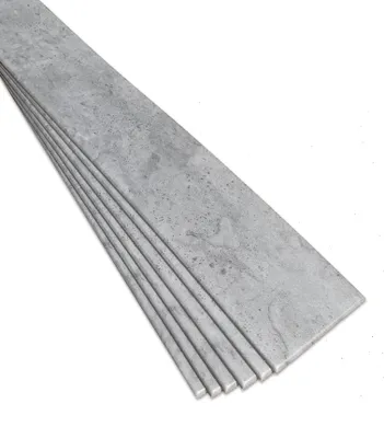 Produktbild von DECCART | Deckenpaneele | Dekorative Schaumstoffpaneele | Bretter Betonoptik | Set 12 x 100x16,7 cm | 2 m²