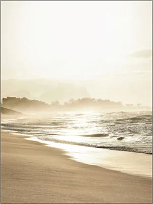 Produktbild von TPFLiving Kunstdruck LW-04 (OHNE RAHMEN) Poster - Leinwand - Wandbild - Hochauflösender Giclée-Druck, langlebig und hochwertig - Blumen, Blätter, Strand und Meer -  - Größe: 21x30cm
