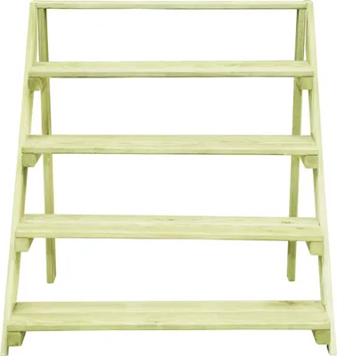 Zdjęcie produktu dla vidaXL Stojak na kwiaty 80×80×80 cm impregnowane drewno sosnowe