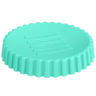 Produktbild von Seifenschale rund Minas, blau, Ø11 cm, WENKO - Allstar, Farbe:grün