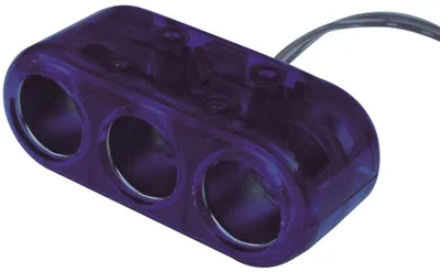 Tripleur mit Kabel für Zigarettenanzünder, 12 V