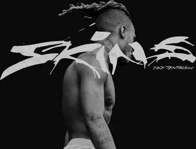 Zdjęcie produktu dla XXXTentacion - Skins (Translucent Blue with Black Splatter Coloured) (LP)