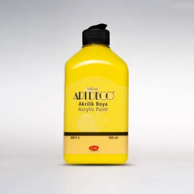 Produktbild von büstArtdeco Acrylic Paint 500ml -Gelb