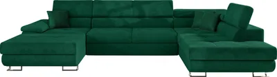 Produktbild von MIRJAN24 Ecksofa Cotere Bis, Eckcouch mit Bettkasten, U-Form Schlafsofa vom Hersteller, Wohnlandschaft (Kronos 19, Seite: Rechts)