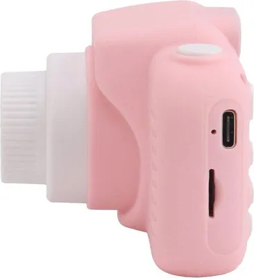 Obrázok produktu pre Detský digitálny fotoaparát 1080P – 8-násobný zoom – prenosný a dobíjateľný – karta 32 GB – cestovný fotoaparát – ružový