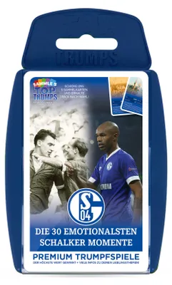 Produktbild von Top Trumps FC Schalke 04 Die emotionalsten Momente Quartett Kartenspiel Spiel