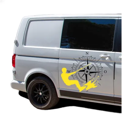 Productafbeelding van Kompas Foliesticker voor Auto en Caravan