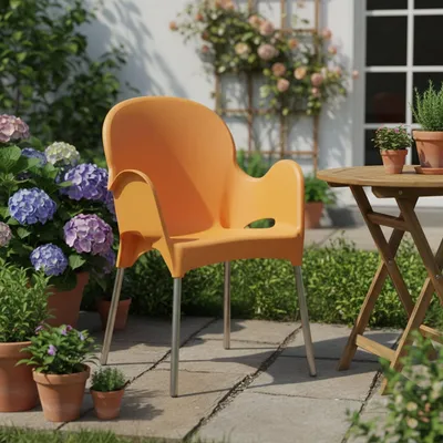 Produktbild von Vashti - Outdoor-Stuhl, Orange, ein Stuhl Italy
