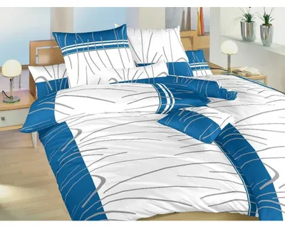 Obrázek produktu pro Bavlněné povlečení Tenerife modré 140x200, 70x90 cm