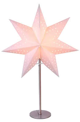 Produktbild von Best Season Standleuchte "Bobo" ca. 50 x 34 cm, Materal: Metall/Papier, creme, 233-50