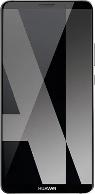 A front view of a Huawei Mate 10 Pro smartphone.