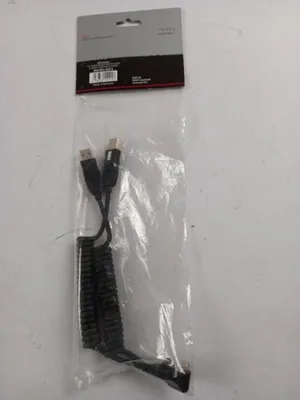Zdjęcie produktu dla Oryginalny zestaw 2 kabli ładujących AUDI USB do Apple Lightning i Micro USB 8S0051435E