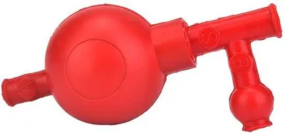 Image de Pipetteur en caoutchouc pour laboratoire, avec 3 valves