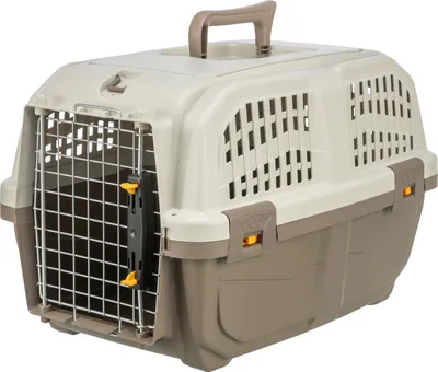 Produktbild von TRIXIE Transportbox Skudo - taupe/sand - 30 × 32 × 49 cm