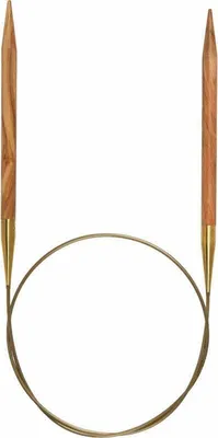 Produktbild von Rundstricknadel Olivenholz 3,00 mm 120 cm