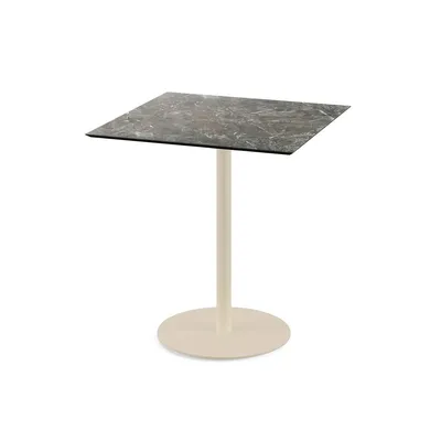 Produktbild von Urban Terrassentisch Sand gestell + Galaxy Marble HPL 70x70 cm