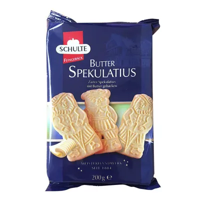 Obrázek produktu pro Schulte Butter Spekulatius jemný speculoos pečený na másle 200g